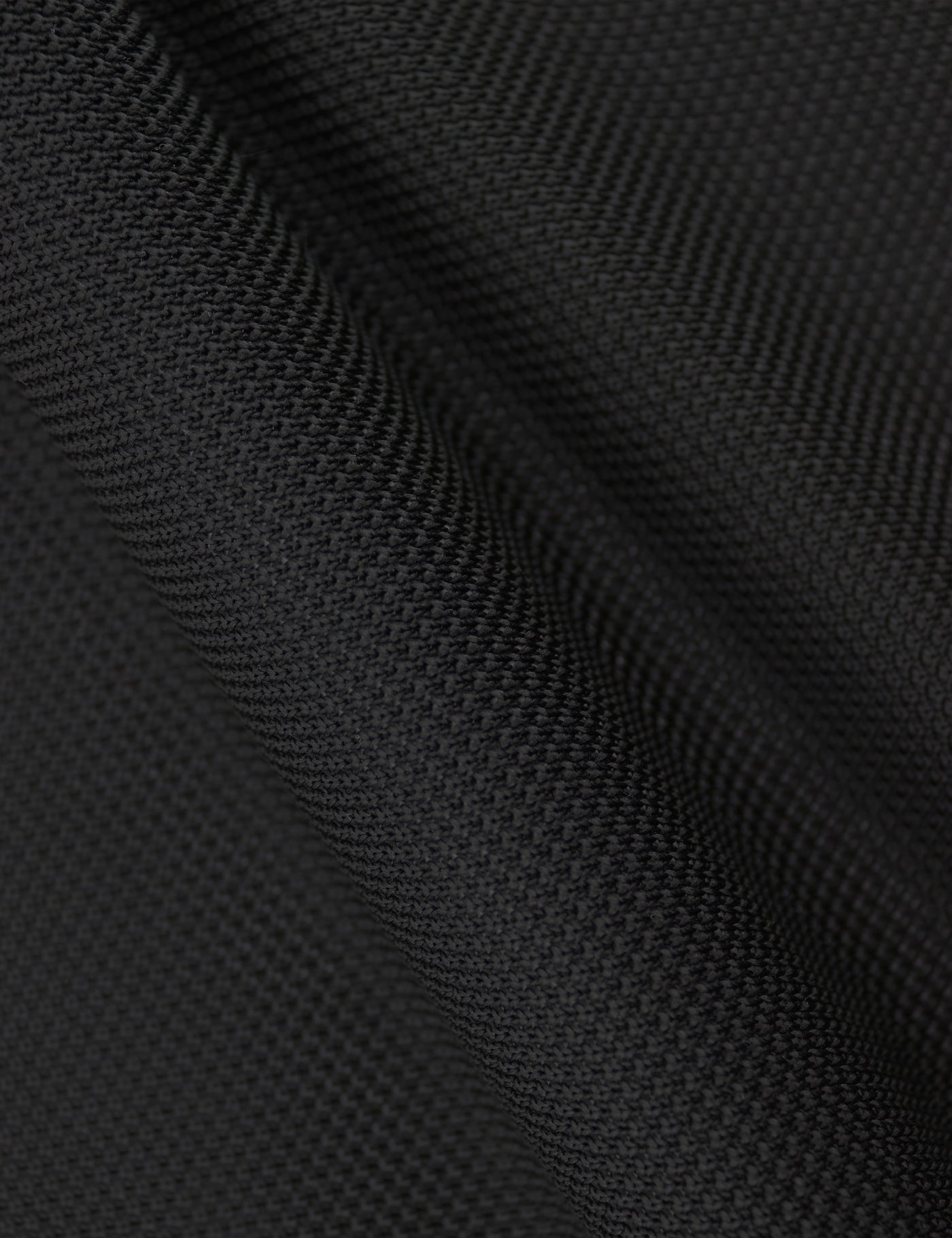Children's Diamond End Knitted Tie - Black