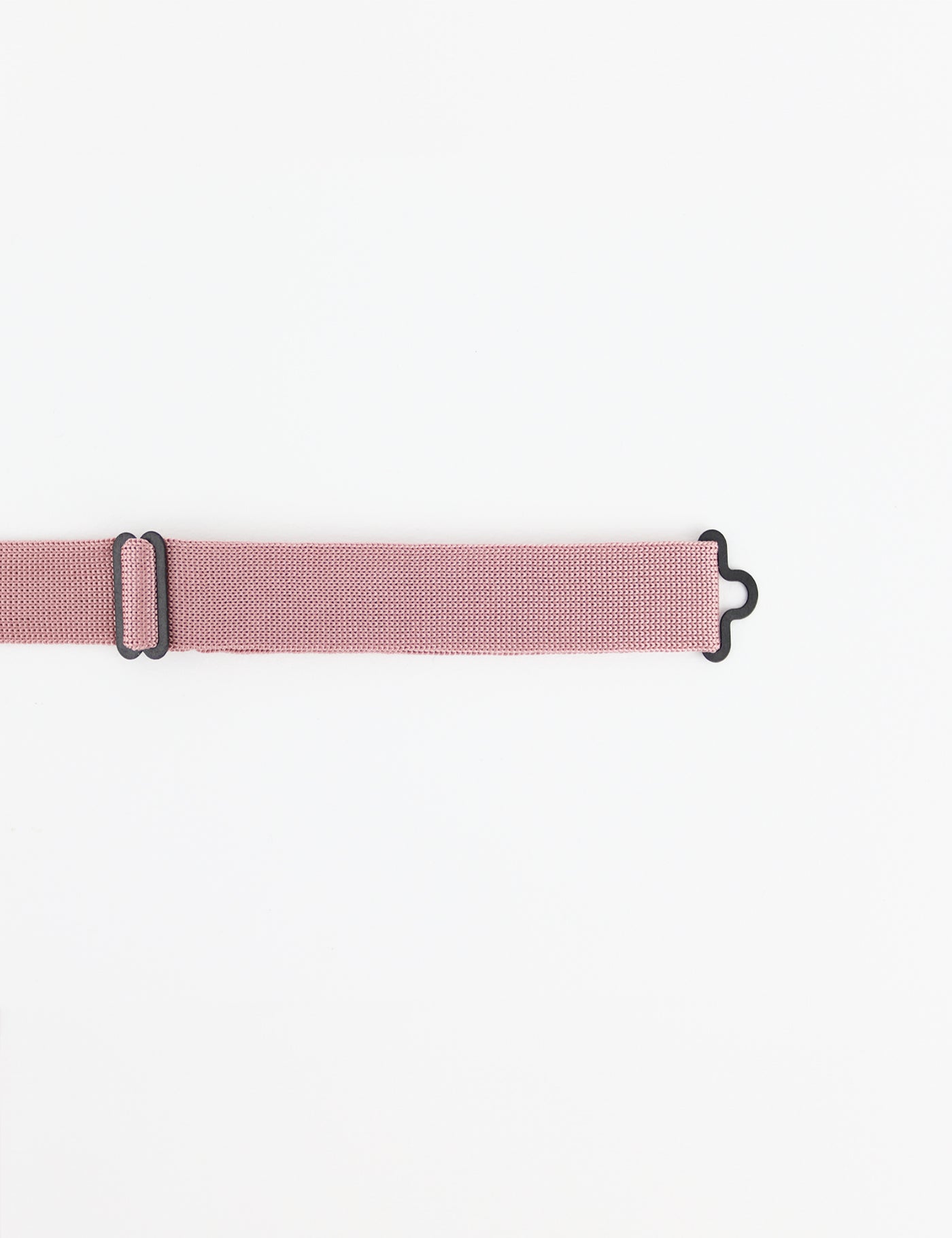 Children's Knitted Bow Tie - Dusty Pink