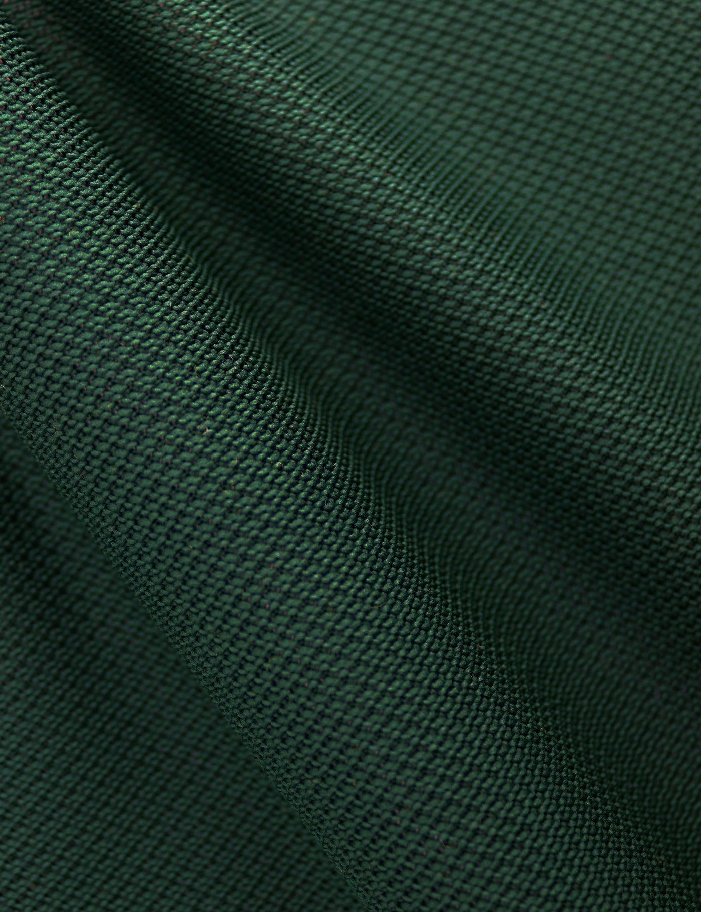 100% Polyester Knitted Pocket Square - Dark Green