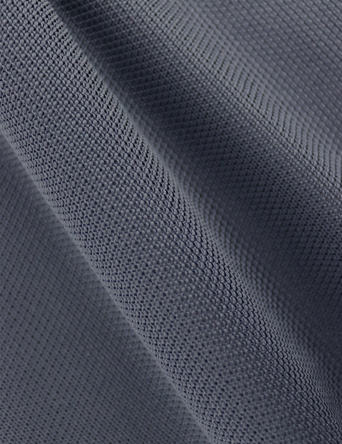 100% Polyester Knitted Pocket Square - Dark Grey