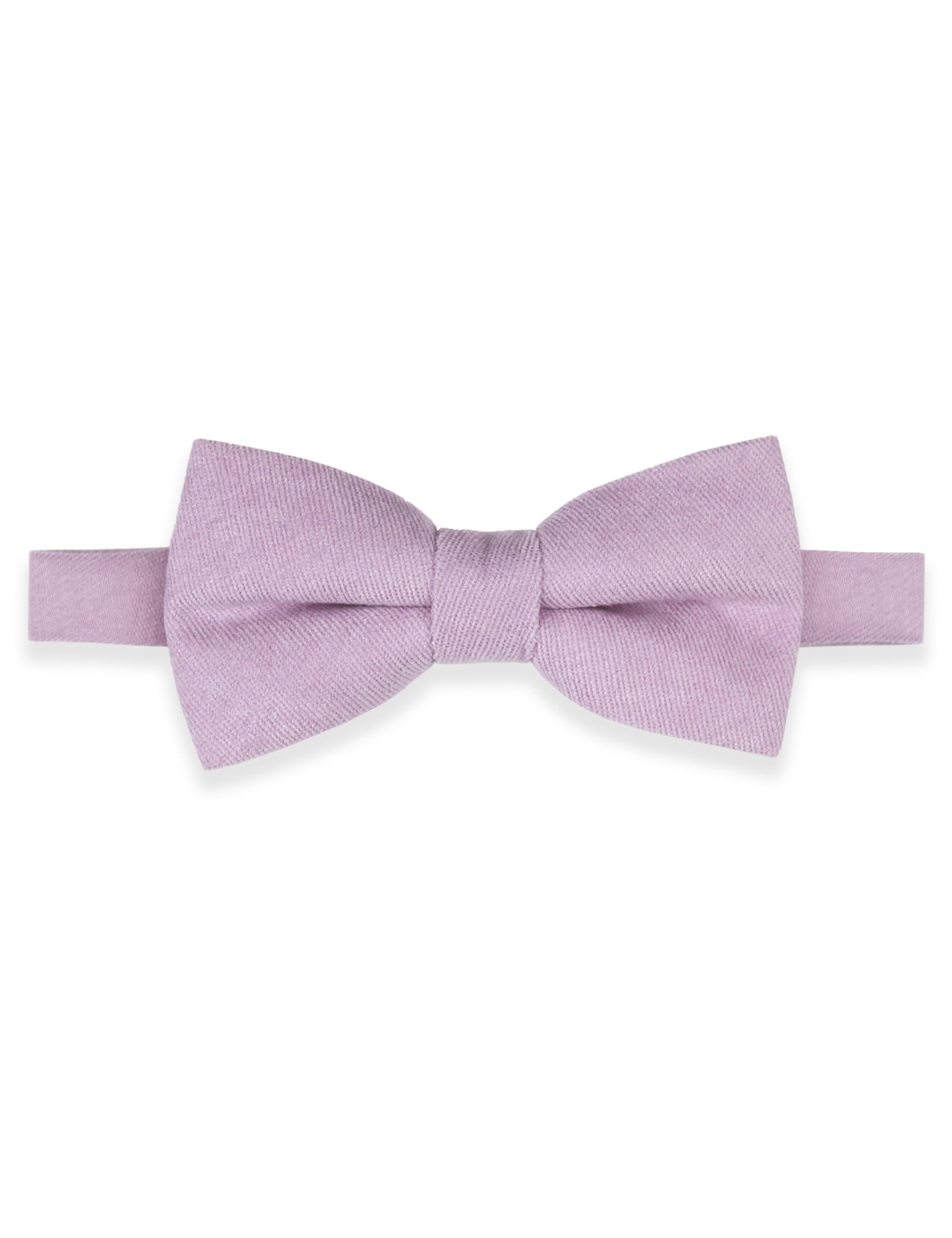 100% Brushed Cotton Tie - Pastel Purple