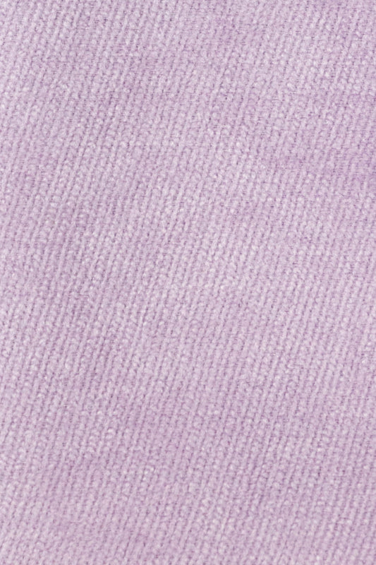100% Brushed Cotton Suede Tie - Purple