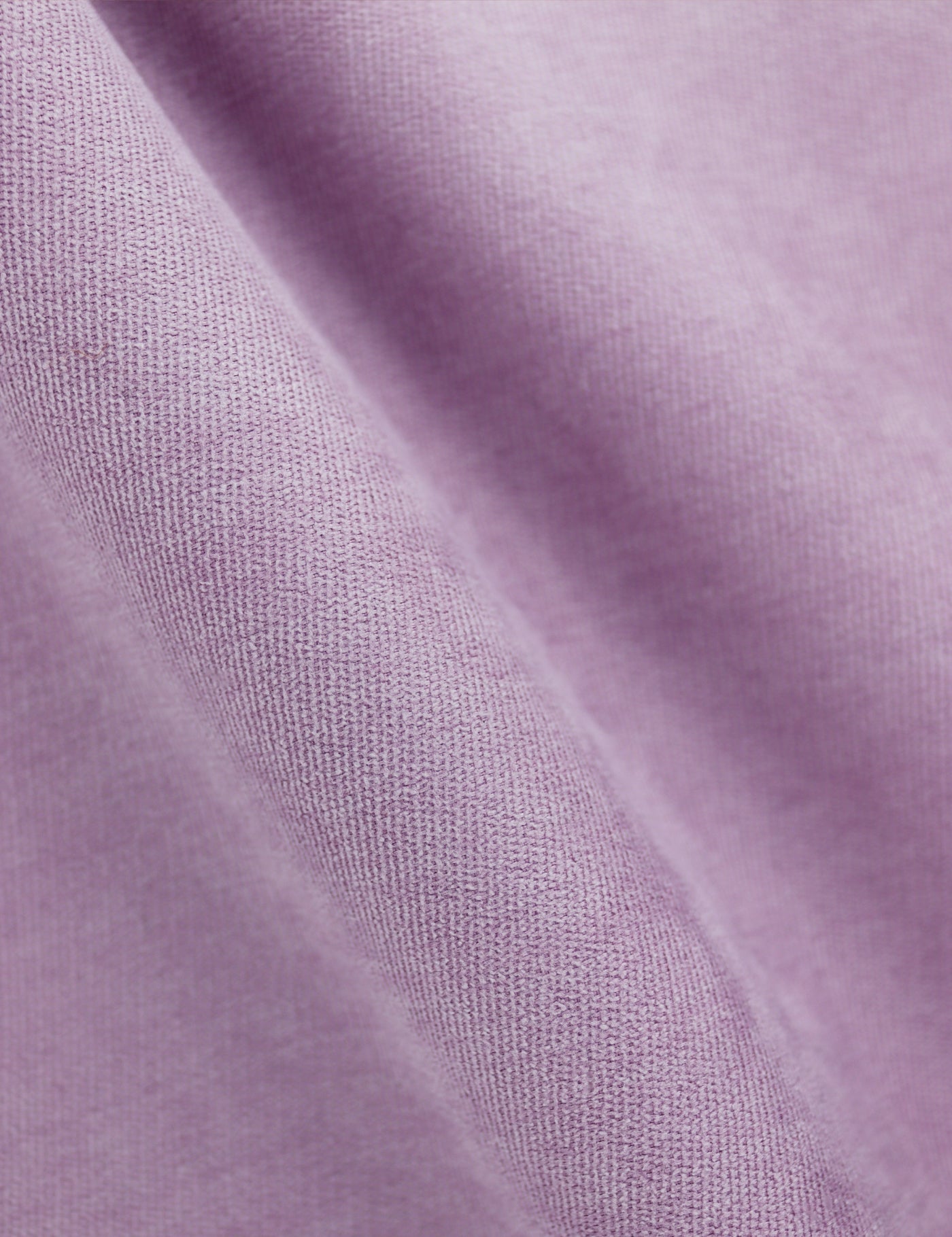 100% Brushed Cotton Tie - Pastel Purple