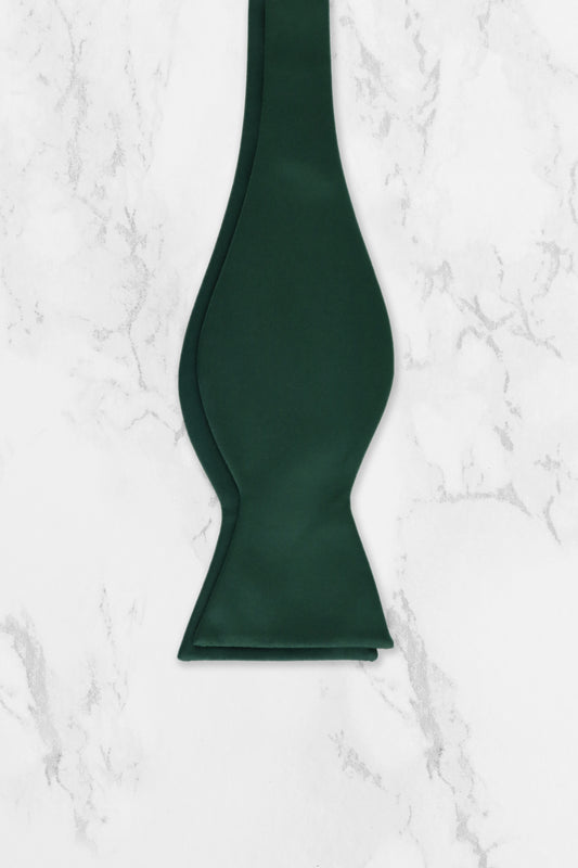 Self-Tie Bow Tie - Dark Green