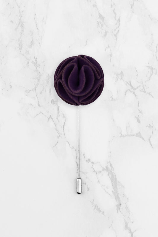 Lapel Flower - Purple