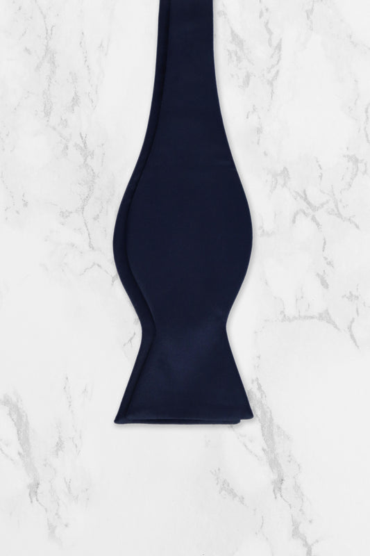 Self-Tie Bow Tie - Navy Blue