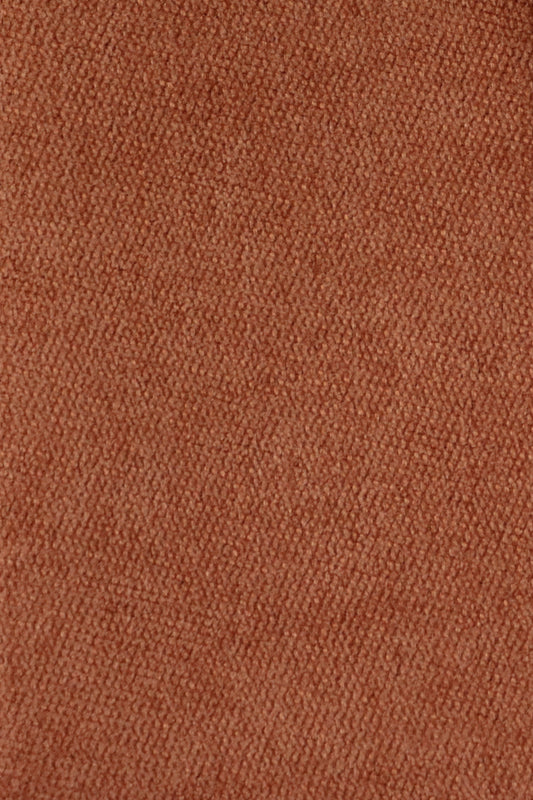 100% Brushed Cotton Suede Bow Tie - Burnt Orange