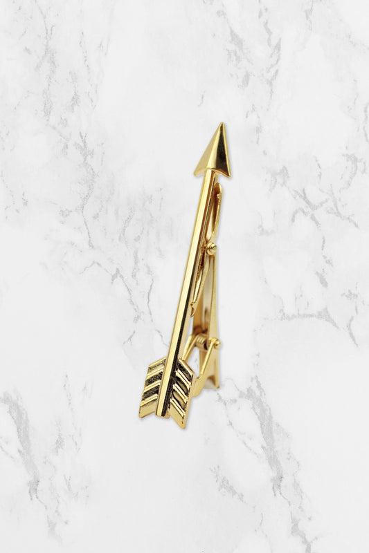 Arrow Tie Clip - Gold